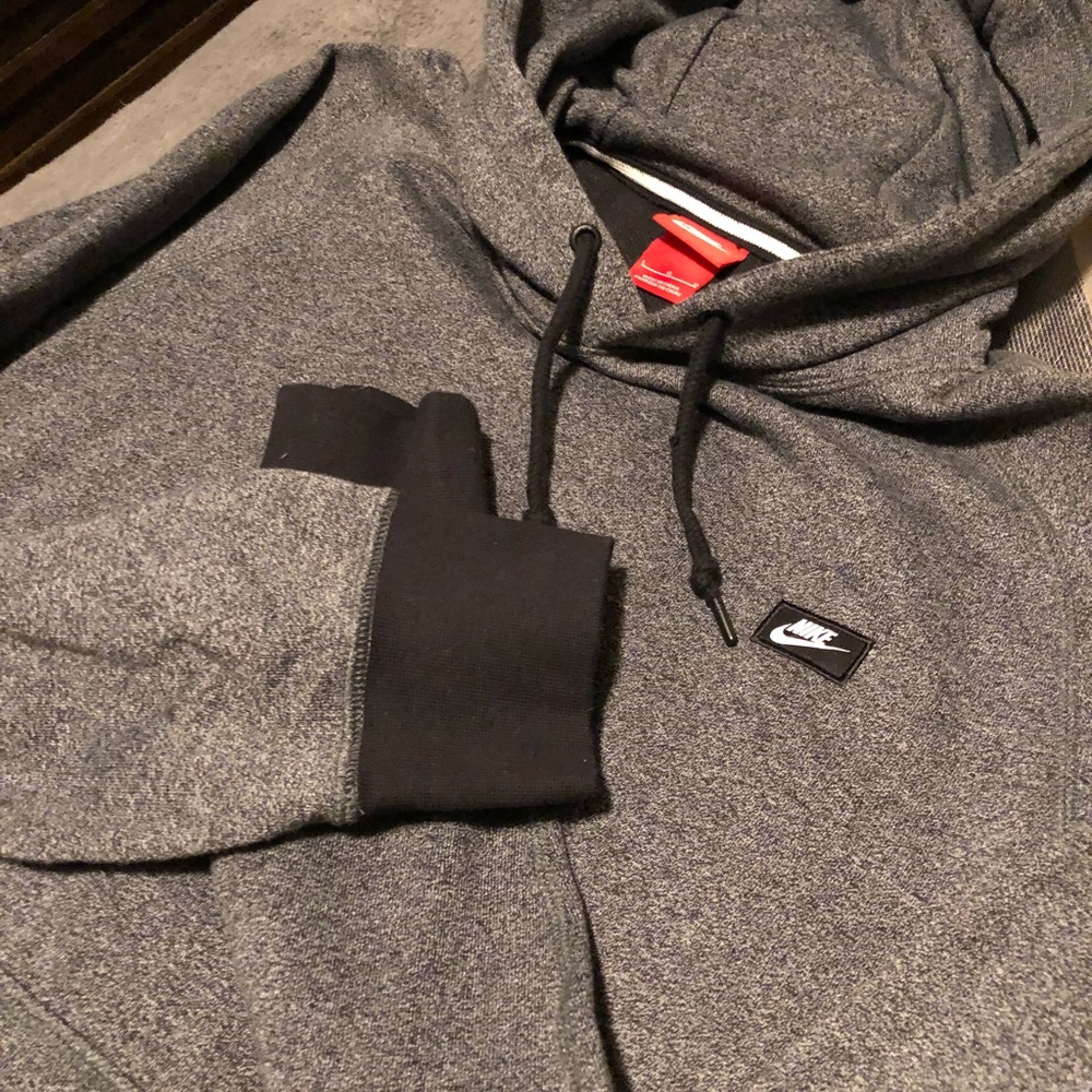 Charcoal Nike hoodie